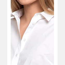 BIAŁA klasyczna koszula damska, bawełniana MORAJ